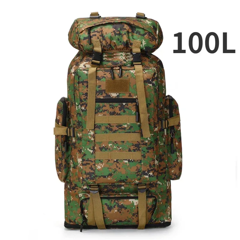 sac dos oxford université camouflage noir gris jaunes activités plein air grande taille randonnée camping