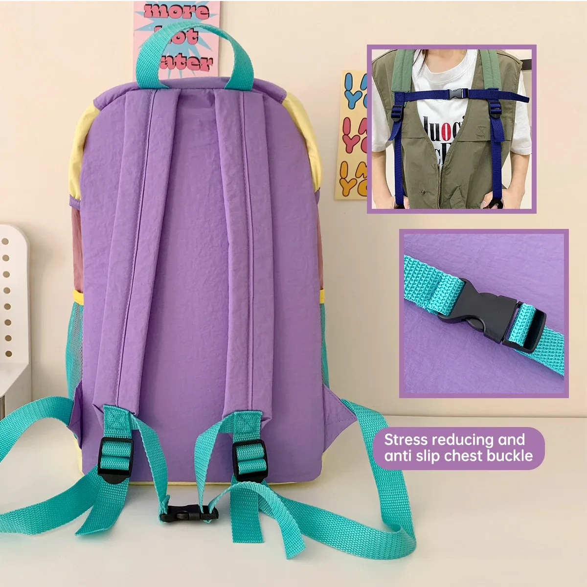 sac à dos de sport de plein air pour femmes, nouveau sac de cyclisme, sac à dos de voyage, sortie de printemps, sac d'alpinisme léger multifonctionnel, sac d'escalade, sac d'école de randonnée de grande capacité