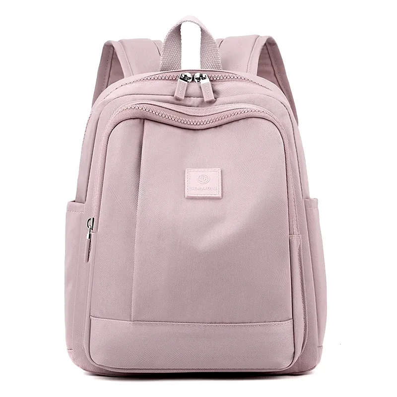 sac à dos décontracté pour femme, petit sac à dos de voyage en tissu de haute qualité, style élégant pour filles, sac à dos de shopping