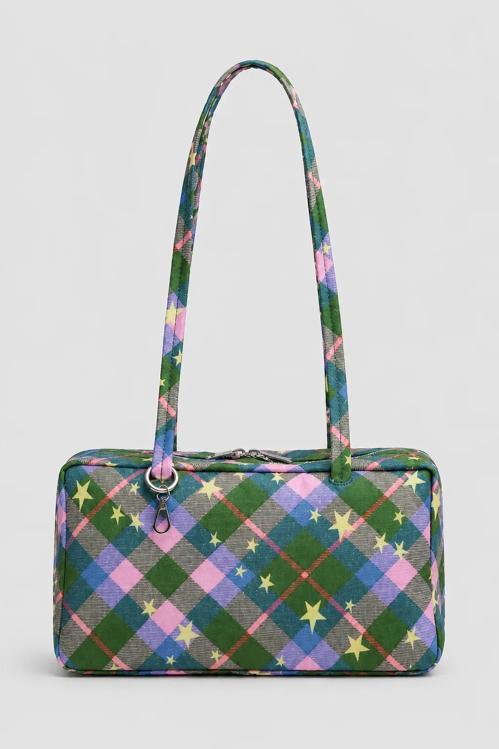 sac à bandoulière carré en nylon, sac à main en toile grande capacité, sac fourre-tout léger à fermeture éclair, sac de rangement pour les trajets quotidiens, les voyages, la gym, cadeau
