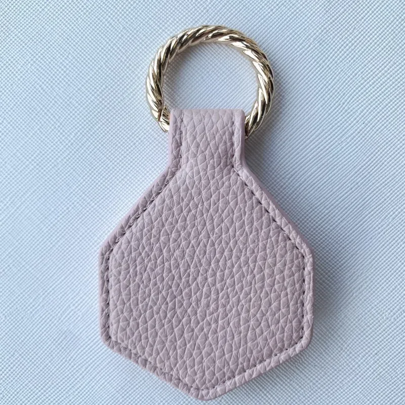 pince à chapeau en cuir pu pour femme, artefact magnétique portable, crochet de sac à dos, rangement d'accessoires pendentif, nom personnalisé, mode