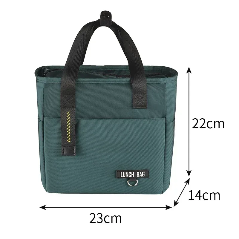 sacs de rangement à fermeture éclair pour femmes, sacs isothermes de voyage pour pique-nique, sacs à main, boîte à lunch bento, sac thermique grande capacité pour aliments