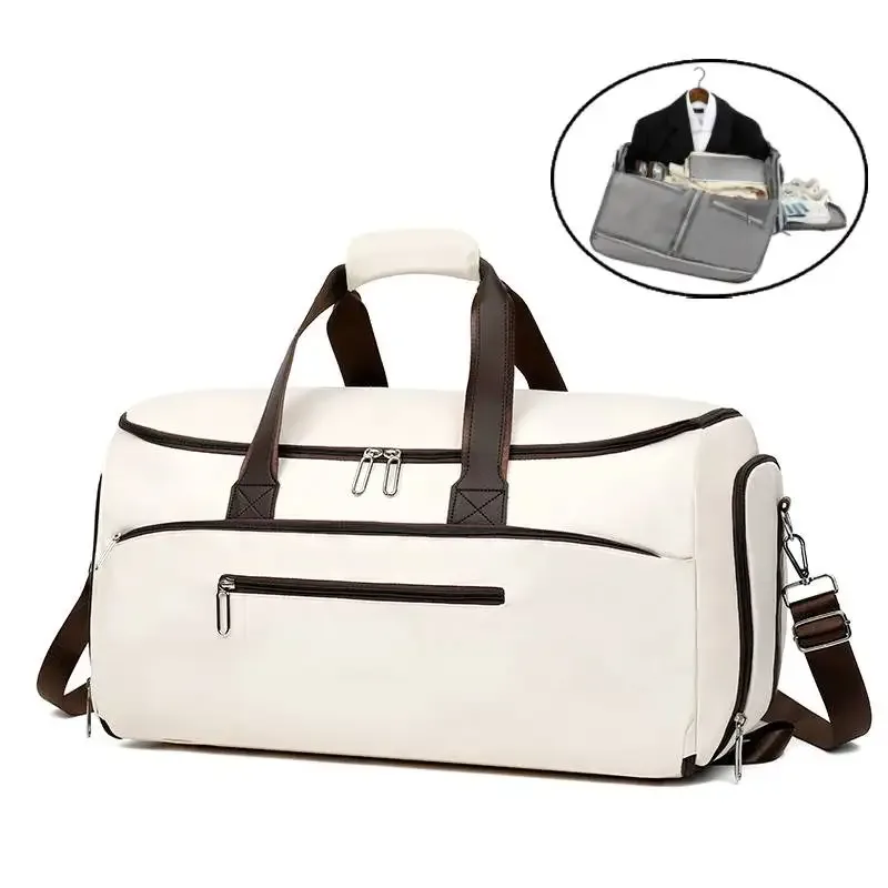 sac de voyage pour hommes, sac de sport avec chaussures, sac d'entraînement, sac de week-end, randonnée en plein air, natation, sport, fitness