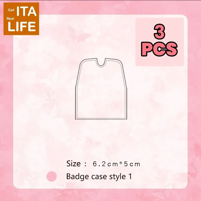 italife – étui à badges anime, housse de protection anti-rayures, accessoires d'animation, étui à épingles pour sac à dos ita h330