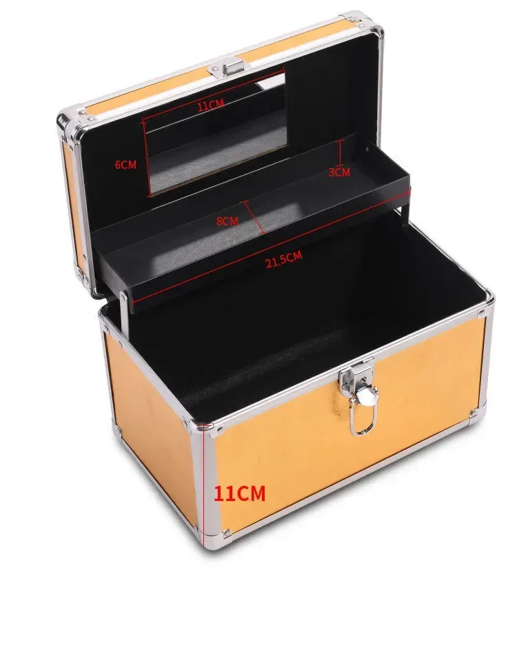 trousse de maquillage multicouche, boîte de rangement, étuis cosmétiques de beauté professionnels, boîte à outils pour ongles de tatouage, nouvelle marque, 2023