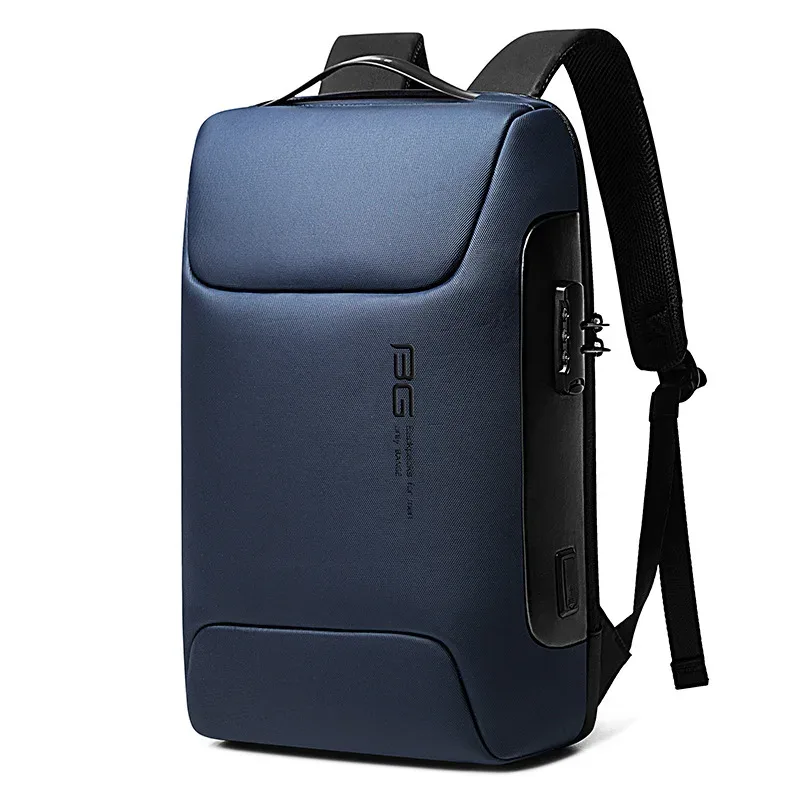 sac dos oxford université noir polyester couche intermédiaire informatique ceinture coussin air étanche anti vol usb charge sac voyage