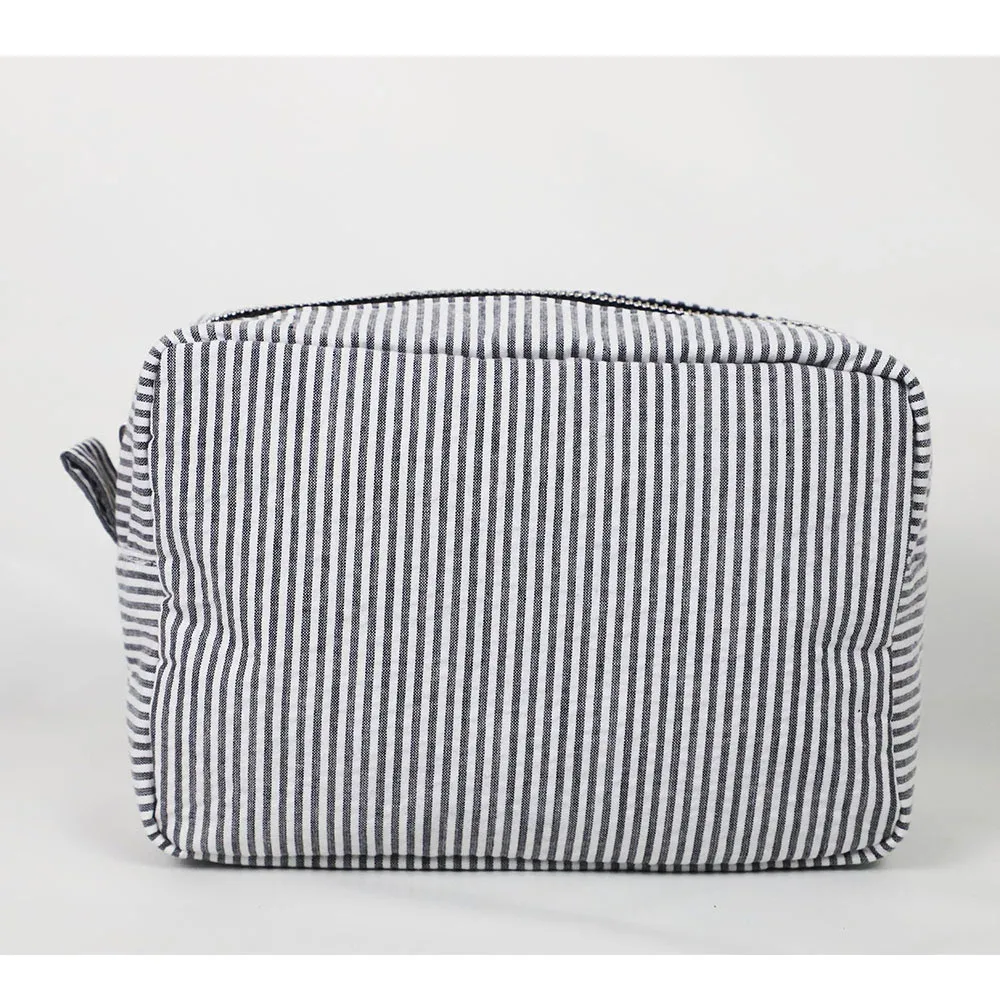 nouveau sac à cosmétiques cadeau d'anniversaire pour fille trousse de toilette en coton nom personnalisé sacs de voyage pour femmes cadeaux de mariage personnalisés