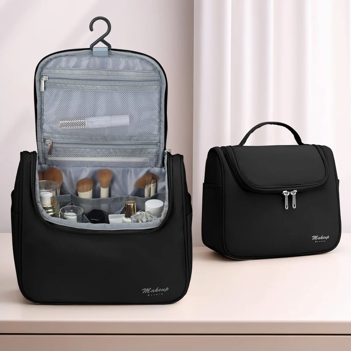 sac de rangement étanche pour cosmétiques, sac à main de maquillage, sac d'évaluation de haute qualité, sac de toilette de voyage, mode