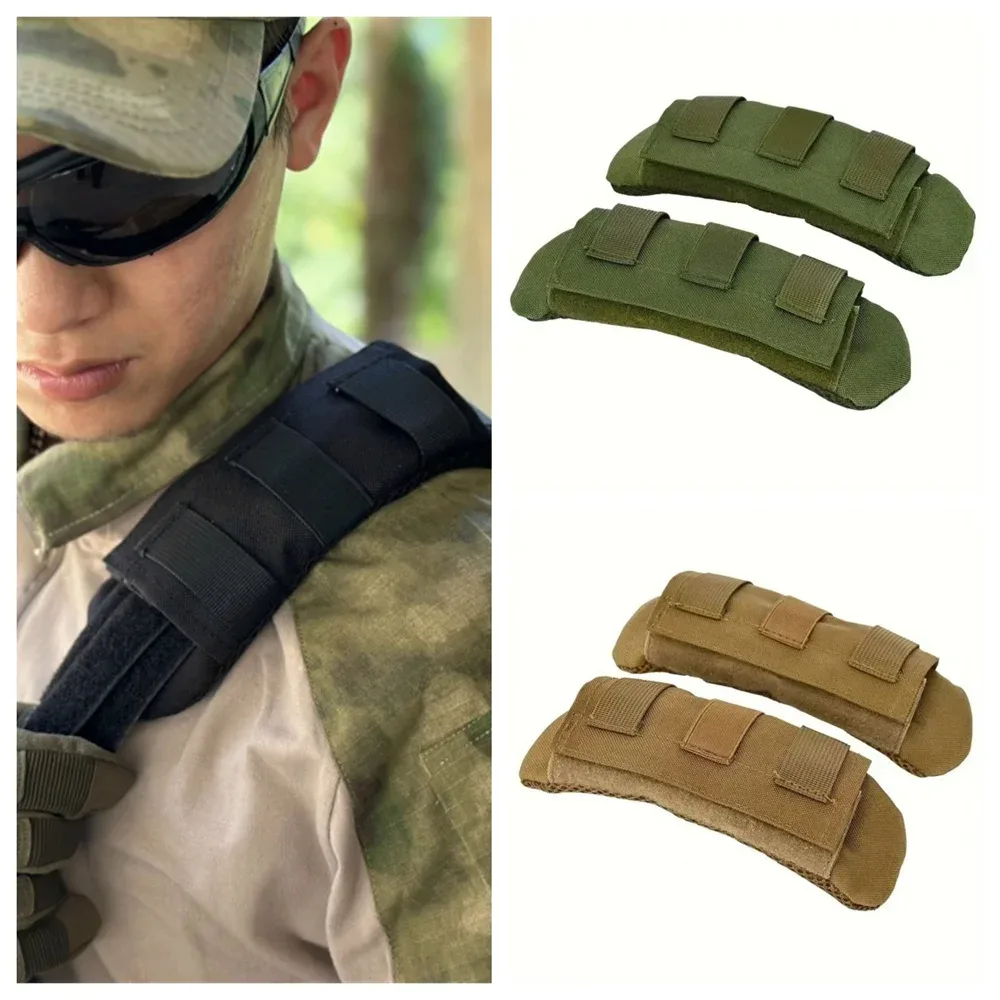 gilet tactique d'extérieur, sac à dos, sangle d'épaule, coussin en maille respirante, coussinets de protection des épaules, accessoires de sac à dos de randonnée