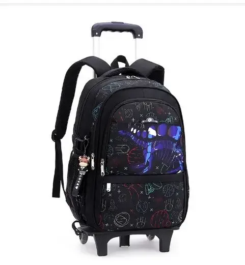 sac à dos à roulettes pour enfants, cartable d'école pour garçons avec roulettes, sac à bagages, sacs à roulettes pour l'école