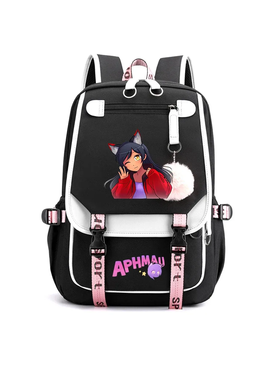 sac à dos aphmau anime pour adolescents, sacs à livres tendance pour la rentrée scolaire, sac à dos pour ordinateur portable pour étudiants