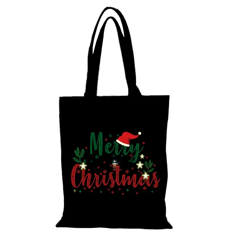 sac de shopping dessin animé nouveaux sacs à main joyeux noël anime sac fourre-tout femme nouvel an cadeau sac de cours dame sacs sac à main femme