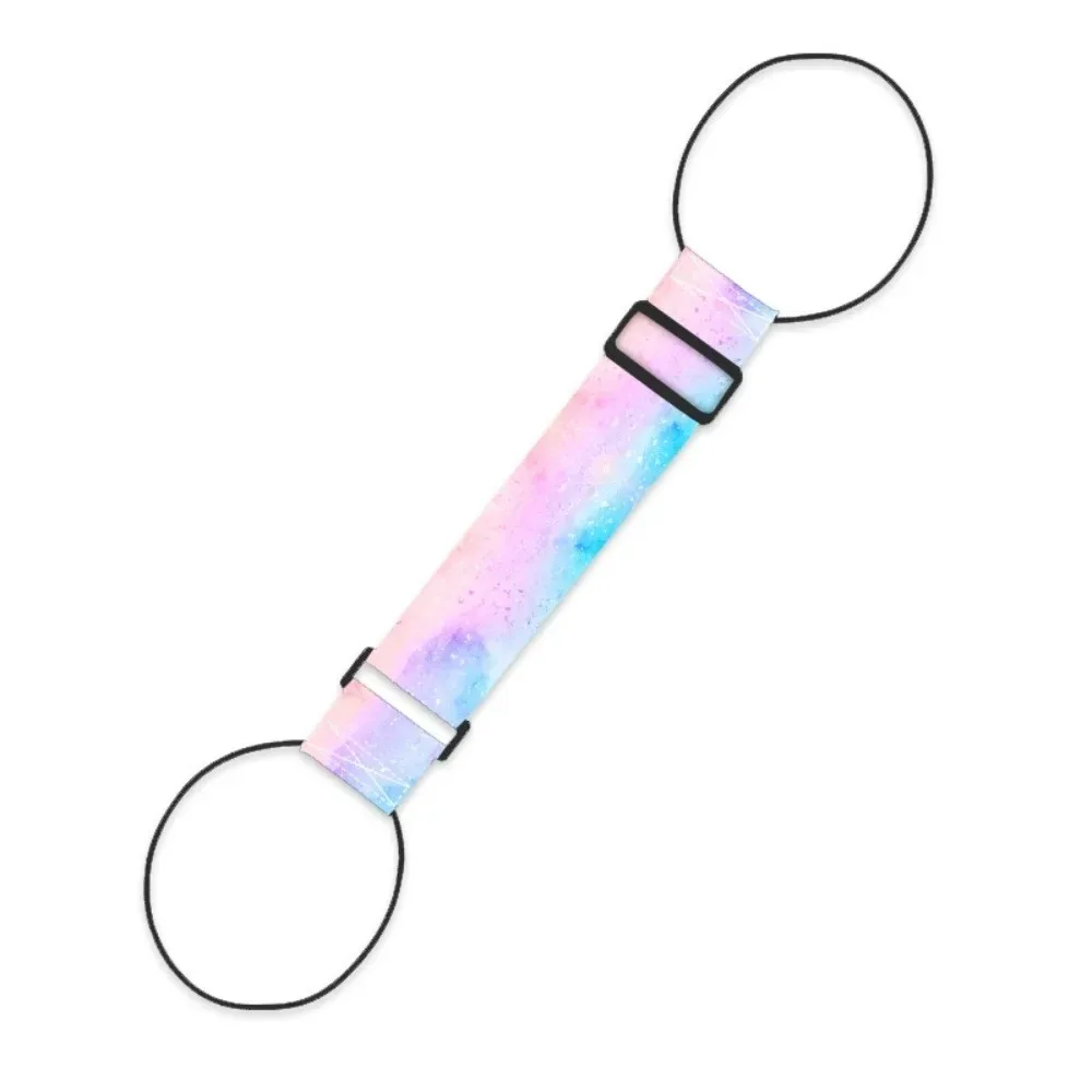 sangle élastique colorée pour bagages, réutilisable, réglable, sangle de fixation pour valise de voyage, sangles de connexion pour bagages, accessoires pour bagages