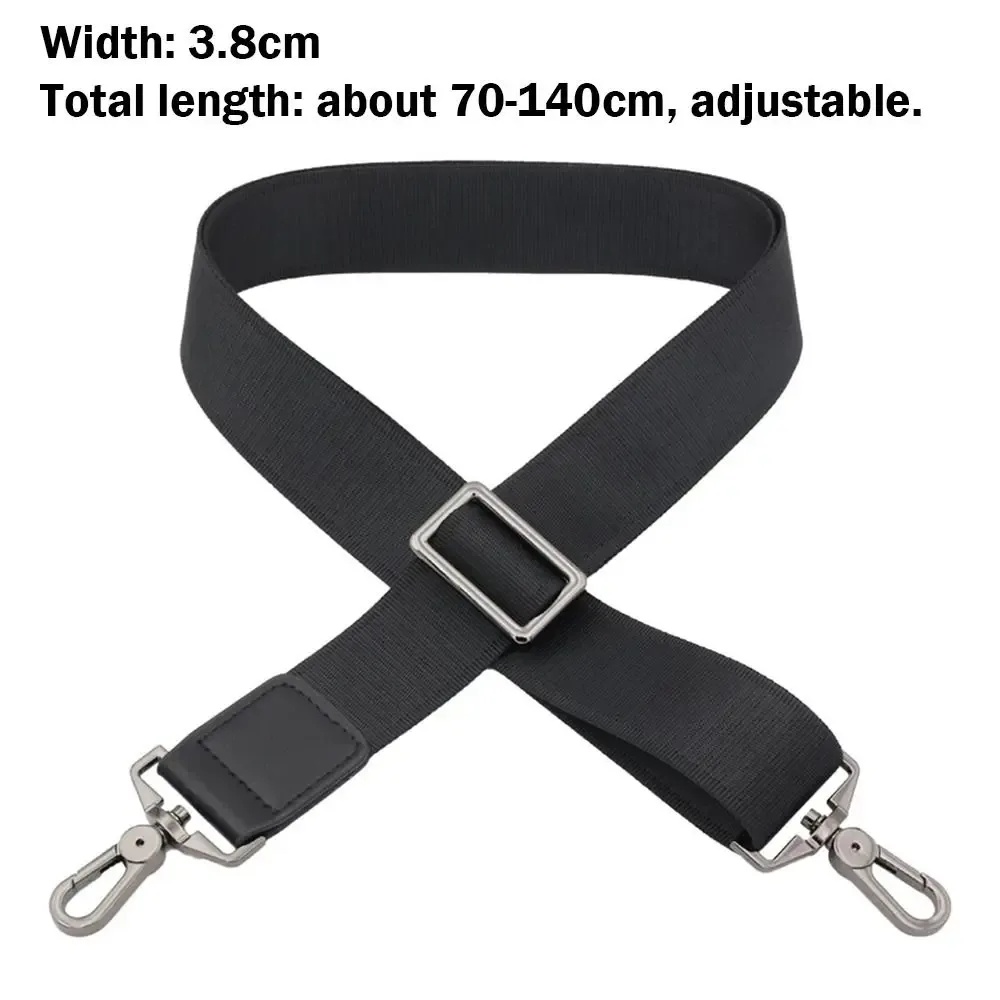 sangle de sac à bandoulière en nylon, sangle de remplacement réglable, ceinture détachable pour femmes et hommes, sacoches à poignée, ceinture de sac à main