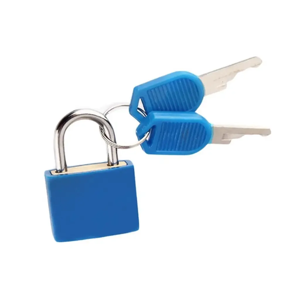 mini cadenas de voyage 23 mm pour valise, porte de placard, sac à dos, petit bagage, avec 2 clés, idéal pour la maison et les décorations