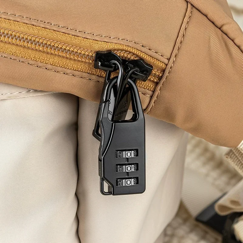 cadenas metallique verrouiller hautequalite poigneecrochet antidrapant guardthieft noire argentée voyage usage sac dos valise tiroir armoire