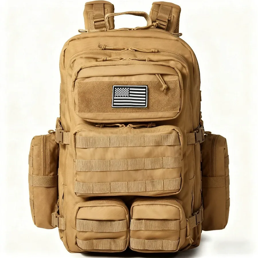 pack d'assaut molle 50l/30l, sac à dos tactique, sac à dos de camping militaire, pack de 3 jours