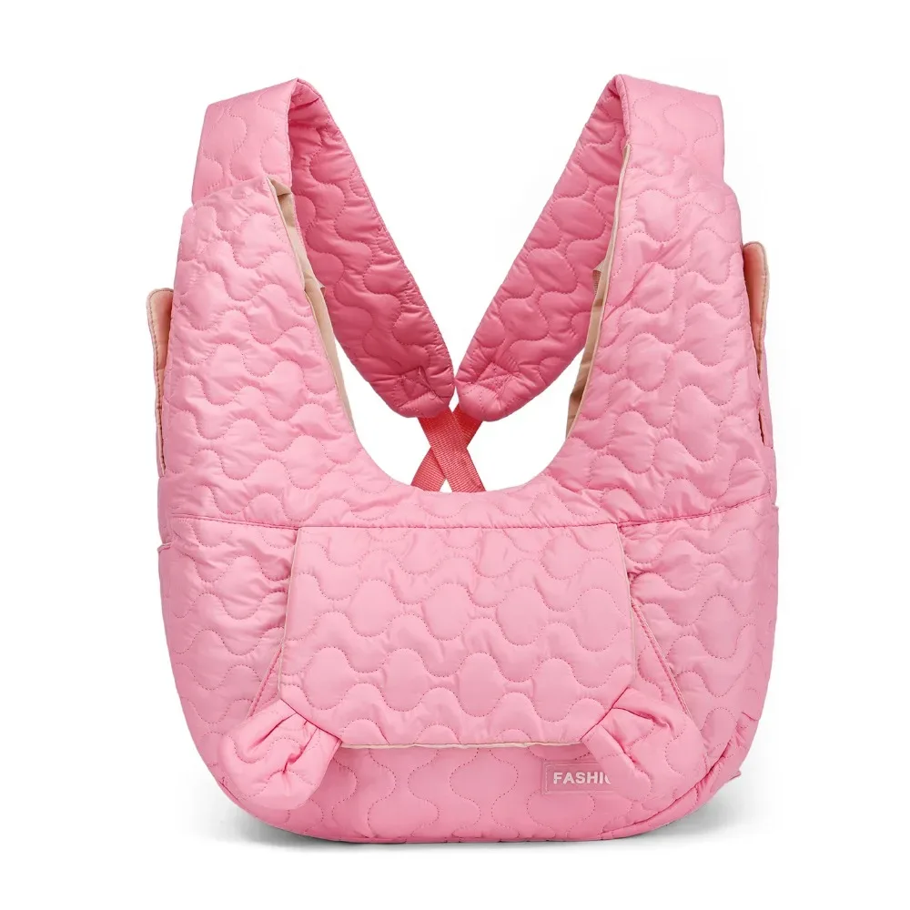 sac de transport pour chien portable de haute qualité, grande capacité, imperméable, sac à dos pour chat, sac de poitrine souple et durable pour animaux de compagnie, utilisation en extérieur