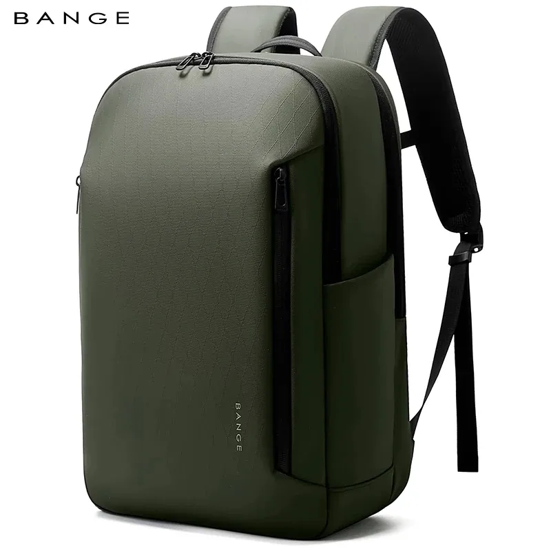 sac dos oxford université vert olive polyester plaid jacquard bandoulière arquée compartiment ordinateur portable