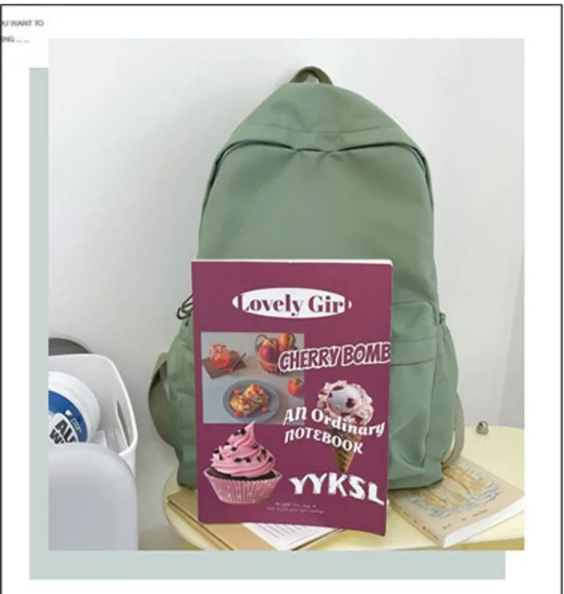 nouveaux sacs d'école personnalisés nom personnalisé broderie grande capacité en nylon étudiant sac à dos adultes enfants sacs de voyage