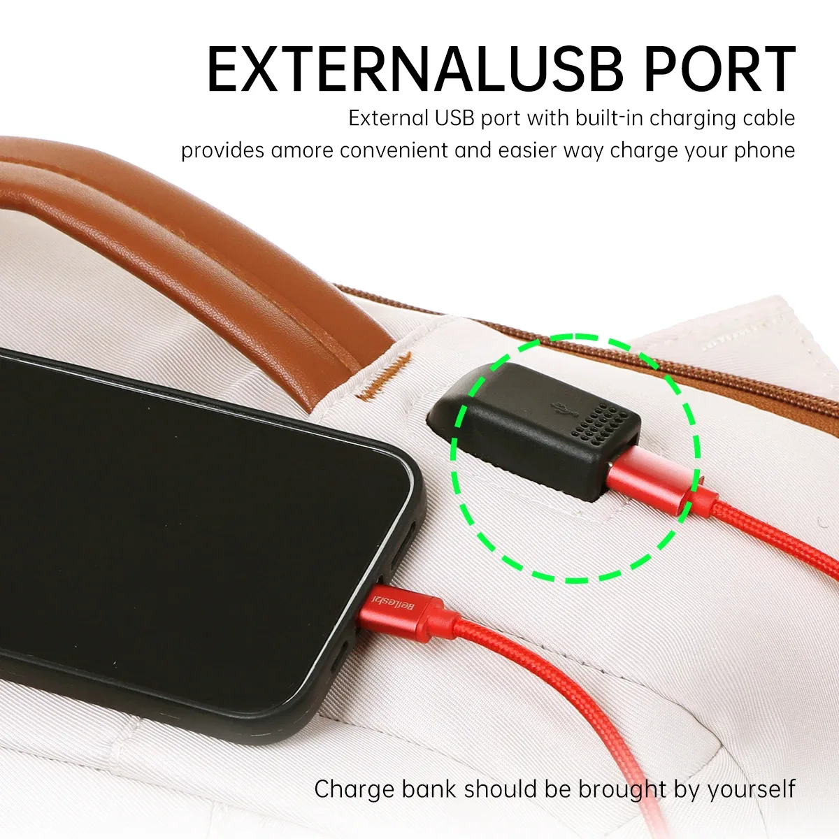 sac à dos étanche pour hommes, rechargeable par usb de haute qualité, grand sac à dos pour ordinateur portable, sac d'école unisexe pour jeunes