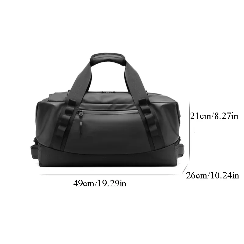 sac de voyage pour hommes, grande capacité, multifonctionnel, sac à bandoulière, sac à dos pour entraînement physique