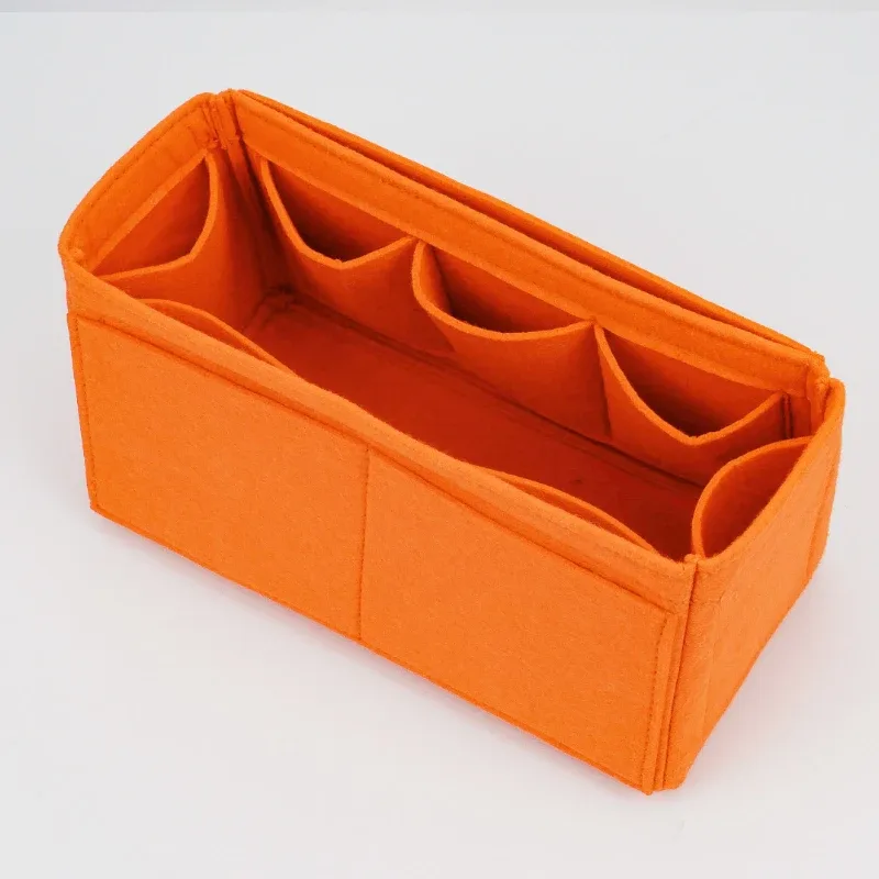 organisateur de sacs à insérer en feutre adapté pour h birkins 25 30 35 40, doublure de maquillage, organisateur de sac à main, base cosmétique portable façonnant