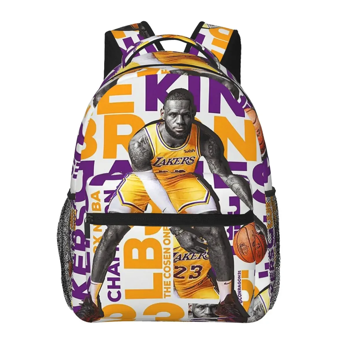 all time lebron james le roi james sac à dos étudiant garçons filles bookbagschool sac ordinateur sacs à bandoulière pour hommes femmes