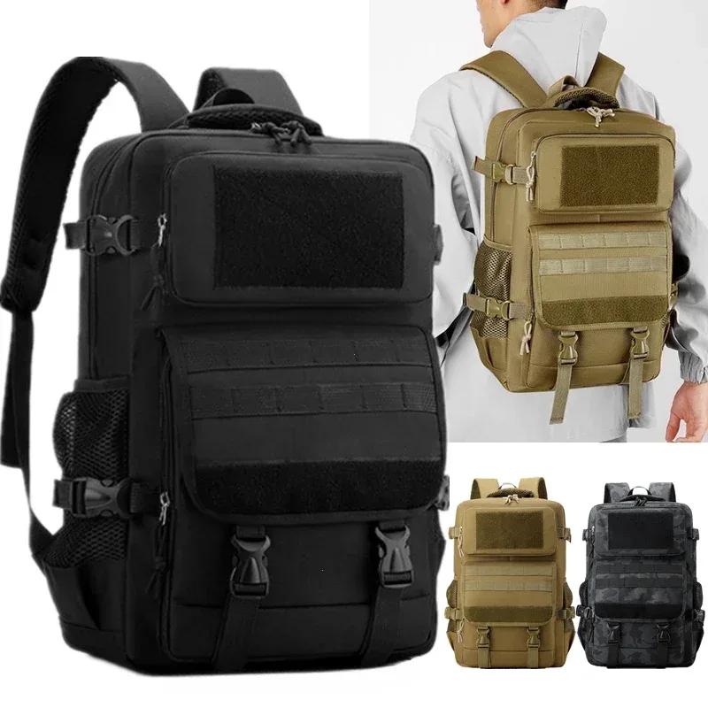 Sac à dos tactique étanche de grande capacité 40L, sac à bandoulière multifonctionnel Durable pour voyage en plein air, randonnée, chasse