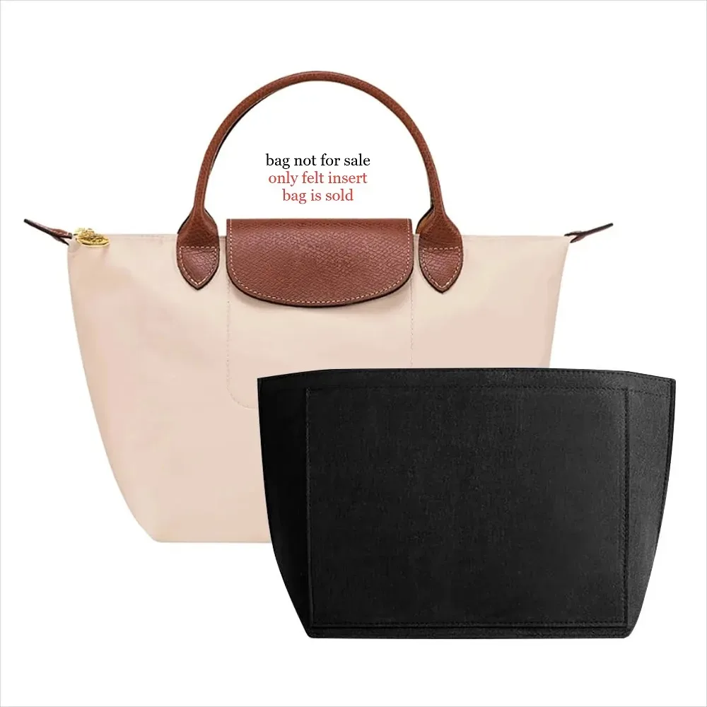 organisateur universel pour sac à main - insert rembourré en feutre pour sacs cabas, rangement de voyage et protection intérieure