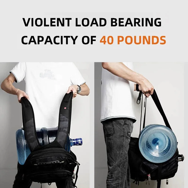 sacs à dos de voyage étanches de grande capacité pour hommes, sac d'école antivol, sac à dos pour ordinateur portable 20 pouces, chargement usb 17 pouces