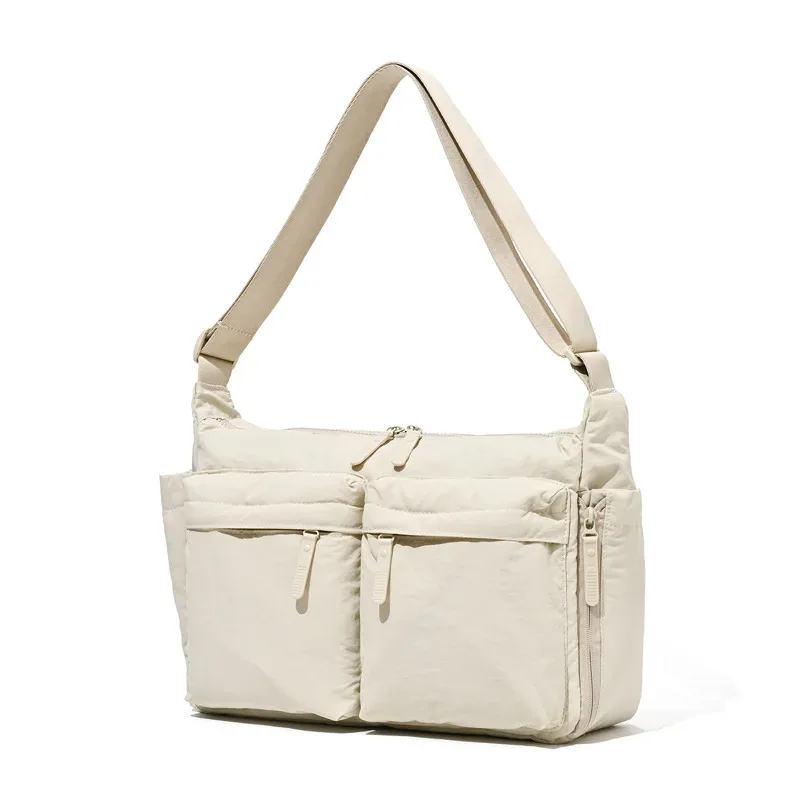 sacs messagers multi-poches décontractés pour femmes, sac à bandoulière en nylon, grands sacs à main pour dames, fourre-tout de voyage et de shopping
