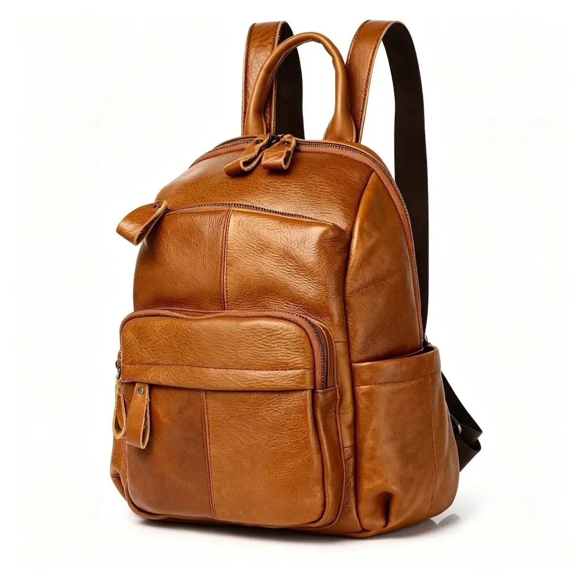 sac à dos vintage en cuir véritable pour femme, sacs fourre-tout en cuir de vache véritable pour dames, sac à bandoulière en cuir de vachette tendance, nouveauté 2026