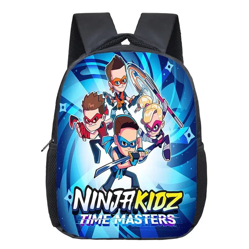 sac à dos ninja kidz pour enfants de 12 pouces, sac à livres pour la maternelle, sacs d'école à la mode pour enfants, sac à dos de voyage décontracté, sac à double épaule
