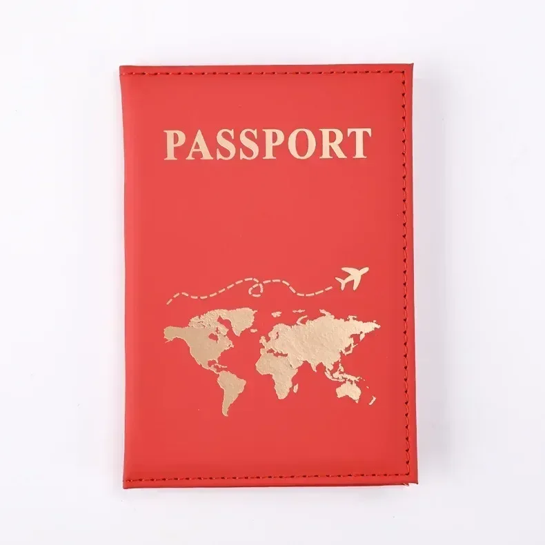 porte-passeport en cuir pour femmes et hommes, organiseur de documents de voyage avec emplacements pour cartes