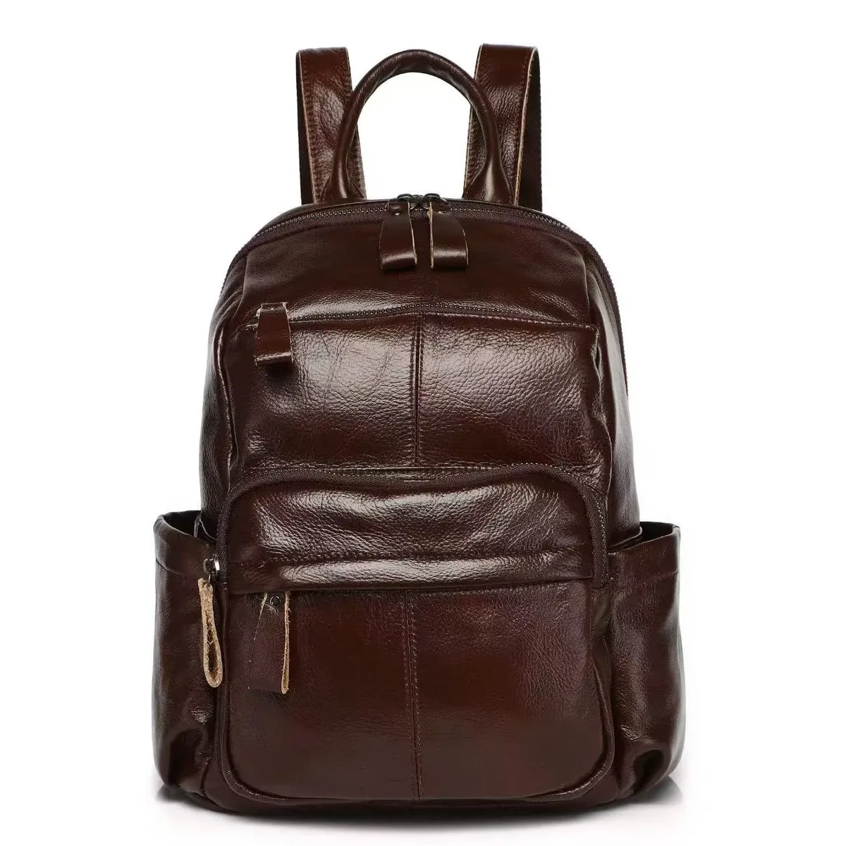 sac à dos vintage en cuir véritable pour femme, sacs fourre-tout en cuir de vache véritable pour dames, sac à bandoulière en cuir de vachette tendance, nouveauté 2026