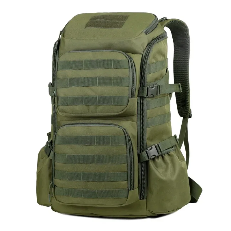 40l sac à dos tactique randonnée hommes fans en plein air camouflage sac à dos grand alpinisme camping multi-fonctionnel sac de sport