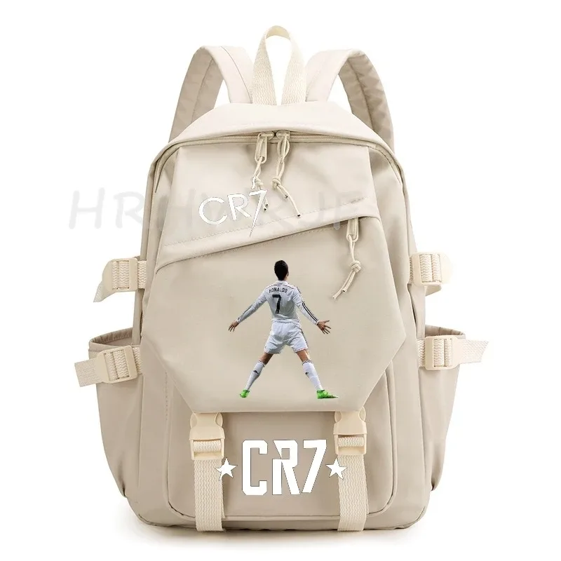 sac à dos ins capacity cr7 pour femmes et hommes, léger, pour étudiants, sacs d'école, sac de voyage tendance, pour adolescents, pour ordinateur portable, mochilas