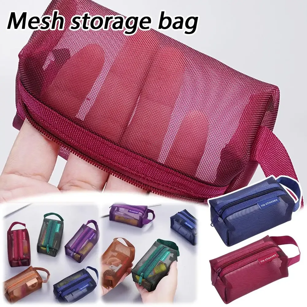 pochette à monnaie carrée 3d vintage foncée en nylon, grande capacité, organiseur de cartes, mini pochette de rangement pour clés, rouge à lèvres, écouteurs