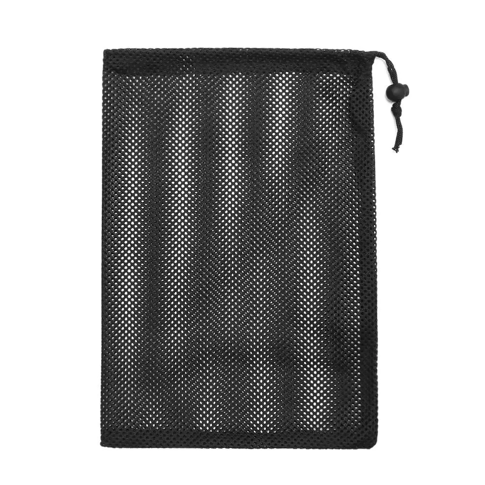 sac à linge polyvalent pour la maison en plein air, sac à cordon en maille, sac de rangement, sac de rangement