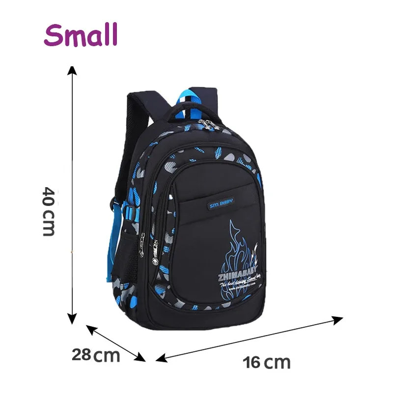 sac d'école enfants sacs à dos décontractés en nylon grande taille sacs d'école pour étudiants 7-14 ans sac à dos d'école étanche pour garçon sac à dos pour enfants