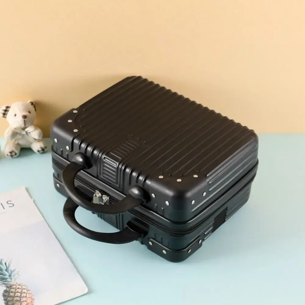 ventes flash : valise de voyage 14 pouces, mini trousse de maquillage, organiseur de cosmétiques, boîte à cosmétiques pour femmes
