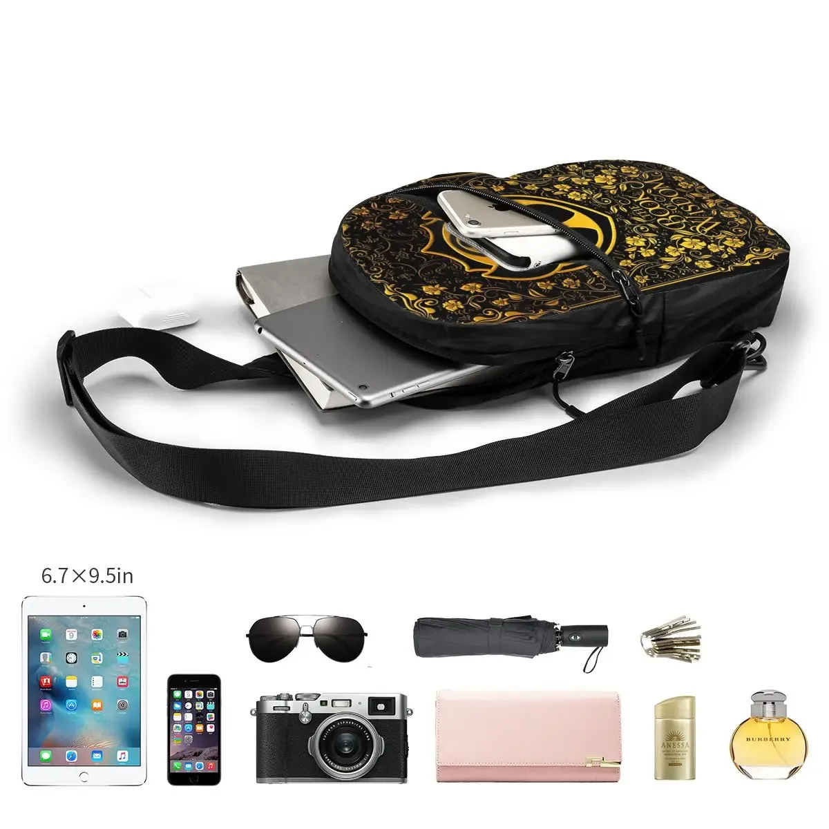 tomorrowland festival de danse électronique sling sac à dos à bandoulière hommes sac à bandoulière personnalisé pour voyage randonnée sac à dos