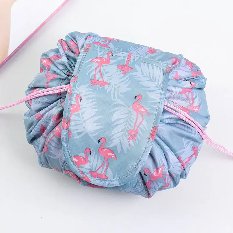 nouvelle trousse de toilette portable pour femme, sac de rangement à cordon de serrage grande capacité, best-seller