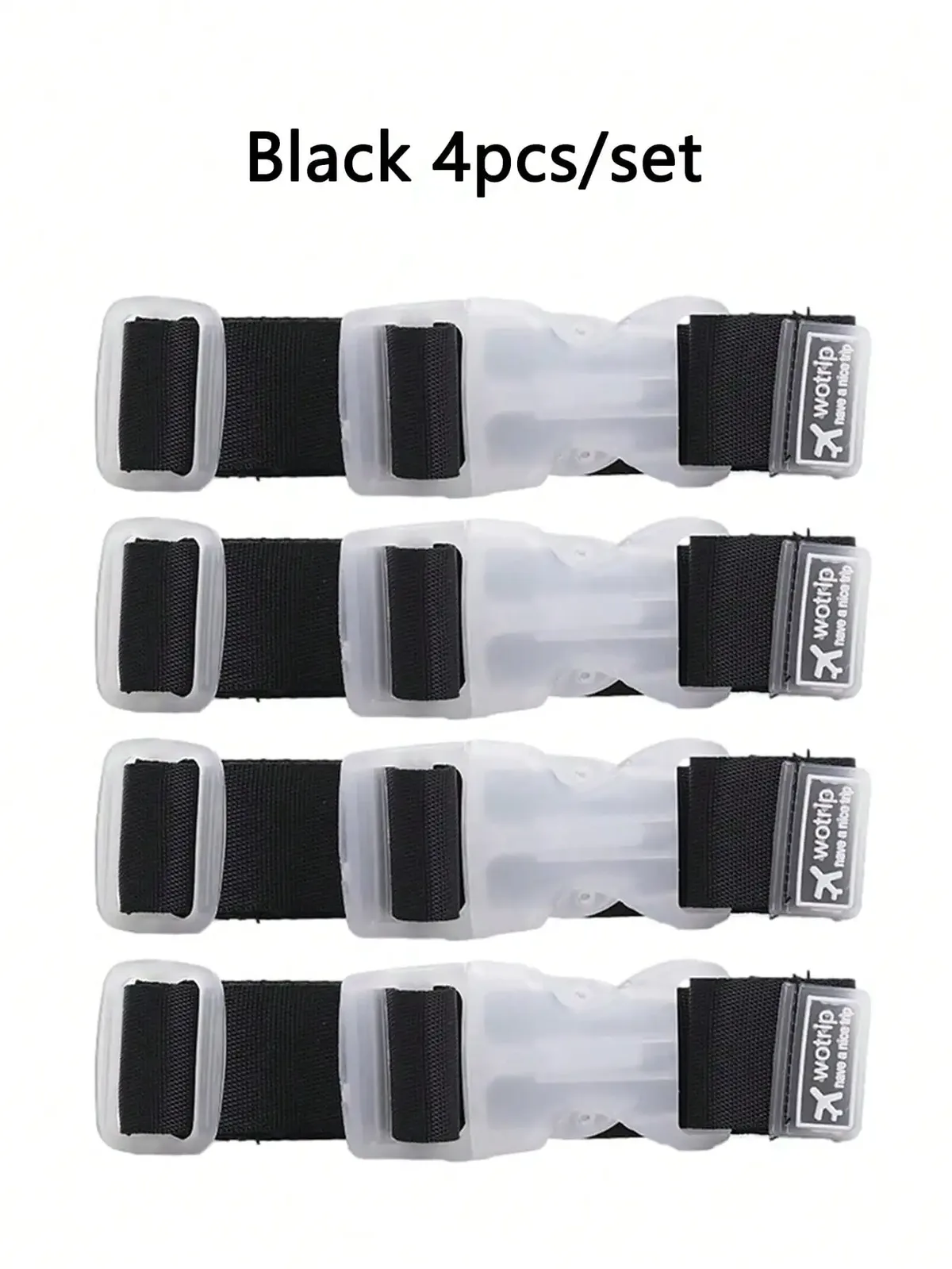 lot de 10 connecteurs de sangles de bagages en nylon à dégagement rapide, ceintures de sécurité réglables pour valises, pour voyages, activités de plein air et décoration intérieure