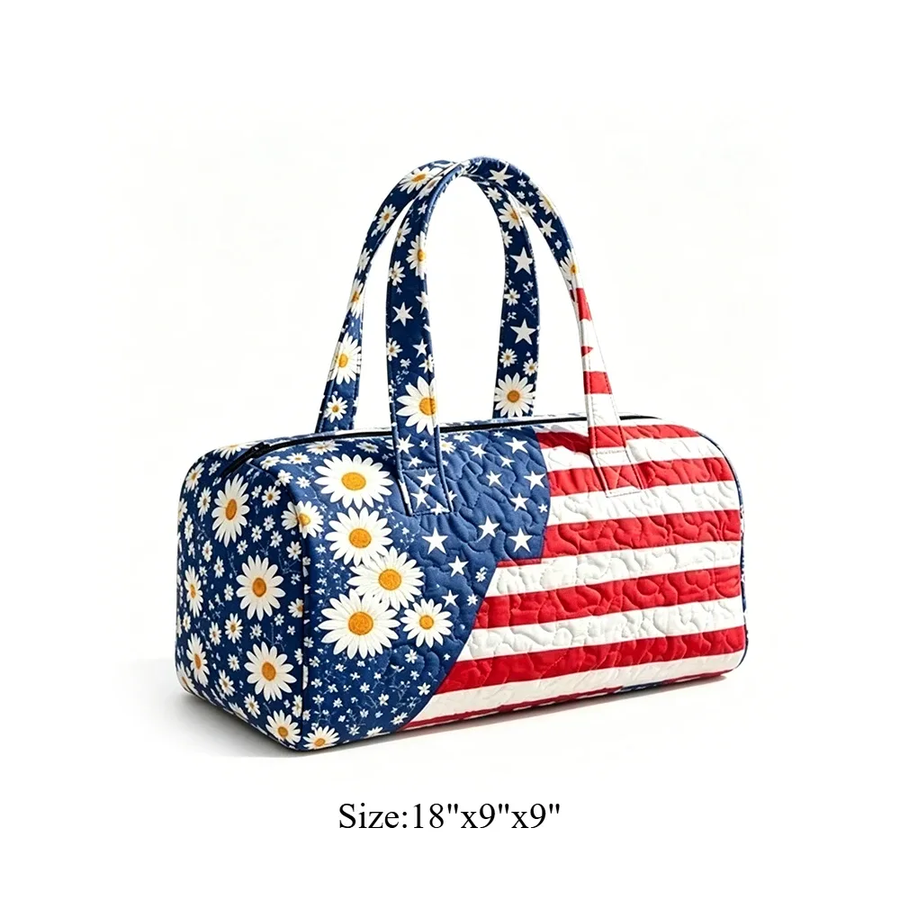 sac de voyage matelassé à imprimé chien teckel mignon, rayures arc-en-ciel, pour les amoureux des animaux, sac de week-end léger en polyester pour femmes et filles