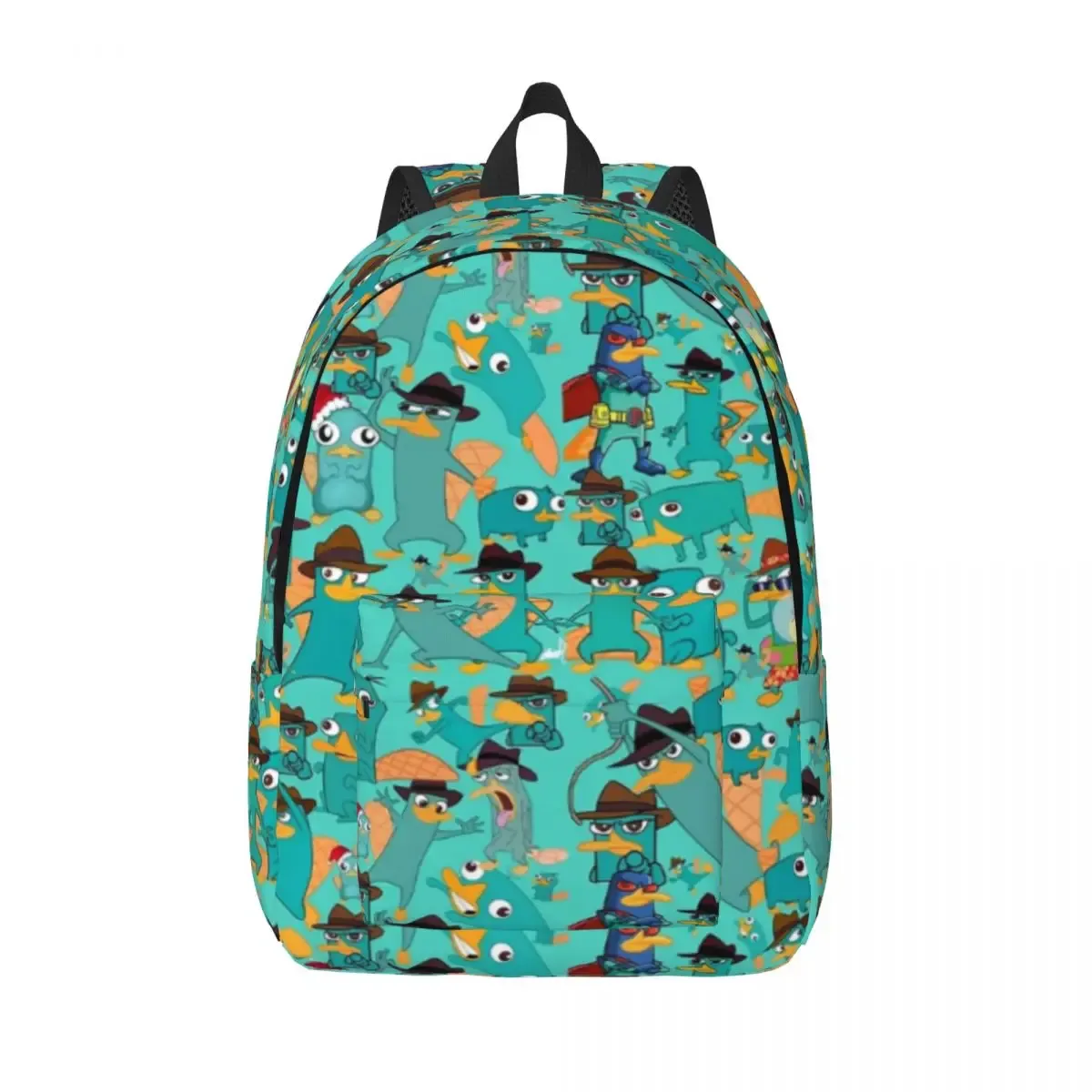 perrys the platypused sac à dos décontracté sport étudiant travail sac à dos pour hommes femmes collège sac à bandoulière