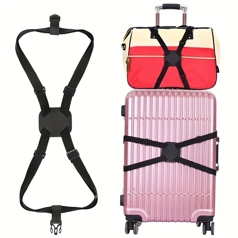ceinture transport bagages tissu polyester sangles noires ajustables voyage utilisation multiple protection convivialité travail pratique