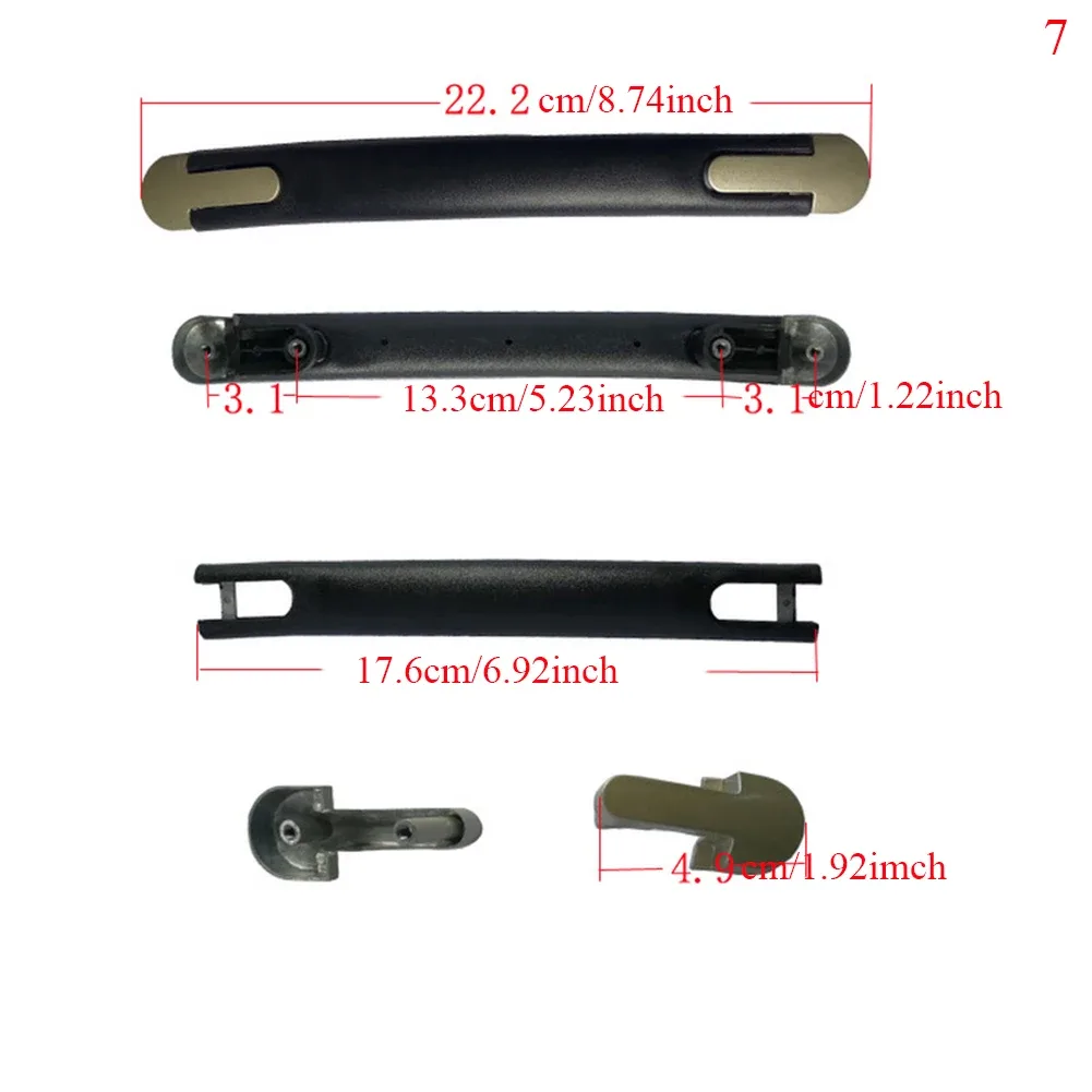 poignées de bagages de haute qualité, sangle de poignée de valise de voyage, remplacement détachable, poignées de valise à roulettes, poignée de transport