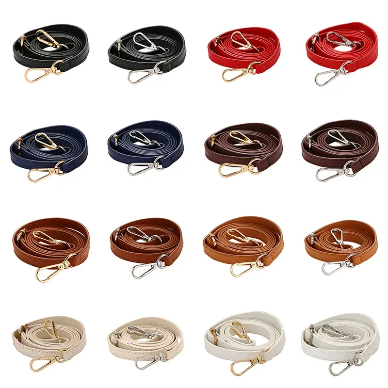 sangle de sac en cuir pu de 125cm de long, accessoires pour sacs à main, sangle de sac à bandoulière de 1.2cm de large pour sangle de remplacement pour sacs